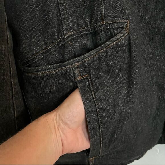 COMME CA ISM BLACK DENIM BLAZER / JACKET | Men’s SIZE M - Picture 8 of 13